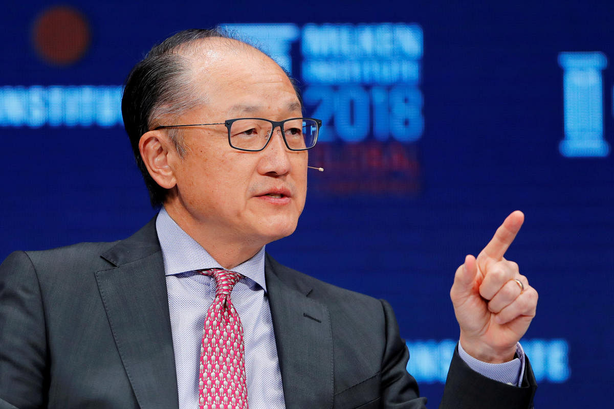 Jim Yong Kim, President of the World Bank Group. (Reuters File Photo)