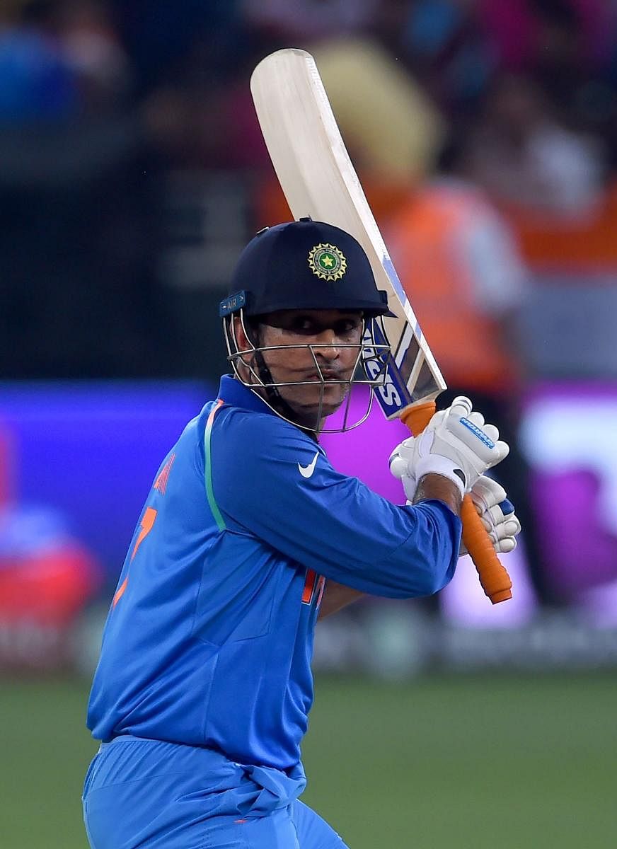 The out of form Mahendra Singh Dhoni got support from vice-captain Rohit Sharma. AFP File Photo