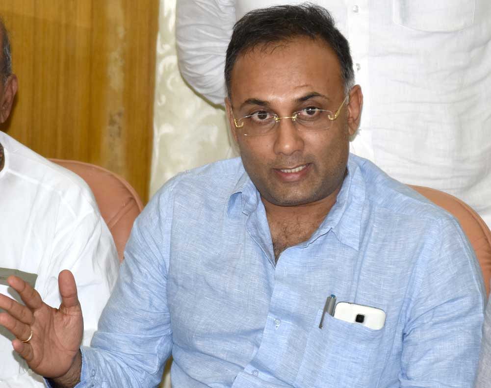 Karnataka Pradesh Congress Committee (KPCC) president Dinesh Gundu Rao. DH file photo