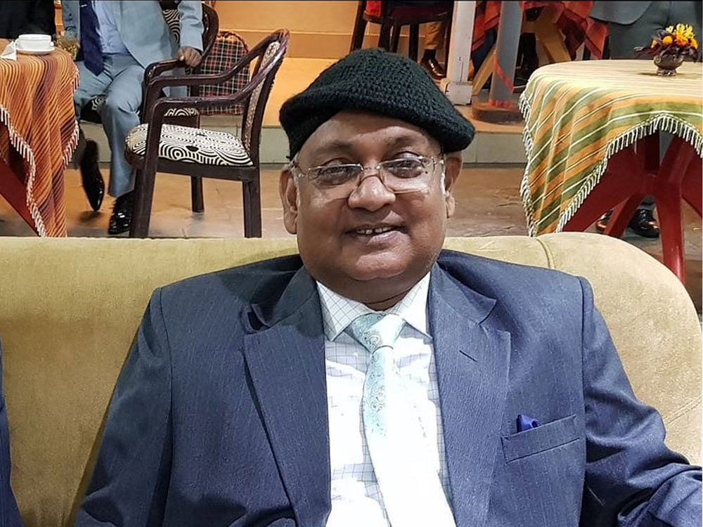 Karnataka High Court chief justice Dinesh Maheshwari. Picture courtesy Twitter