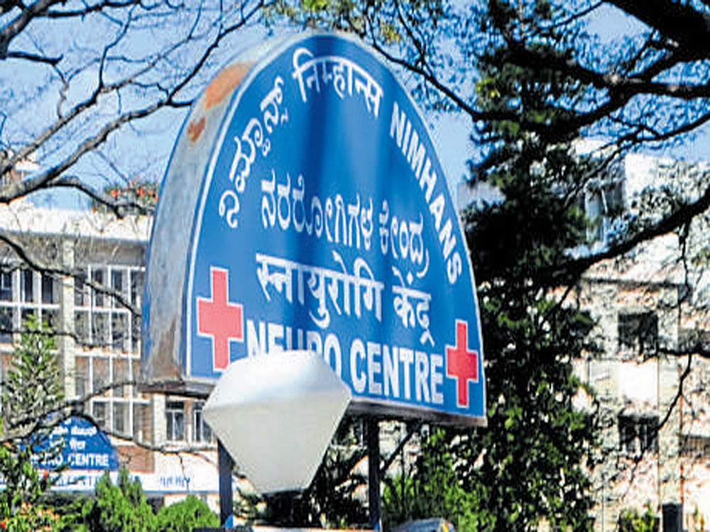 The National Institute of Mental Health and Neuroscience (Nimhans). File photo