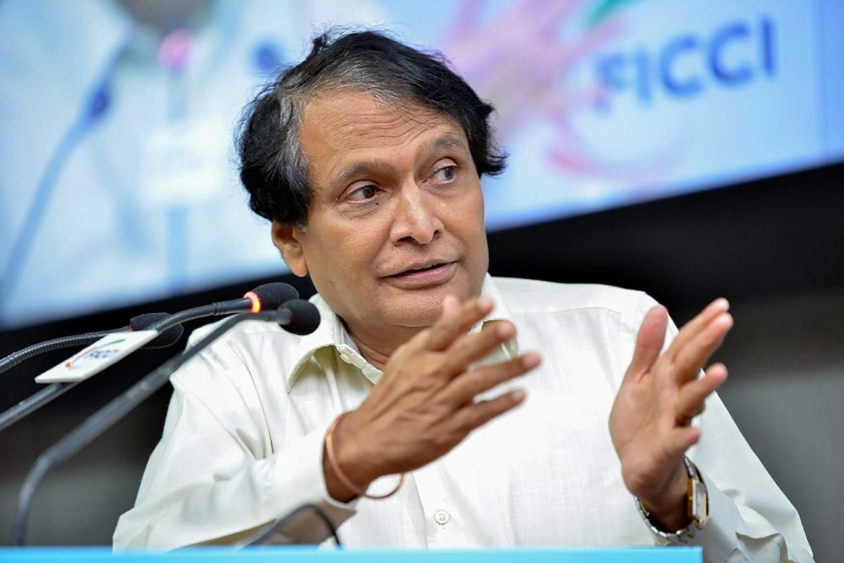 Prabhu, who also handles the aviation ministry said, businesses can only grow when there are partnerships among several other geographies. (PTI File Photo)