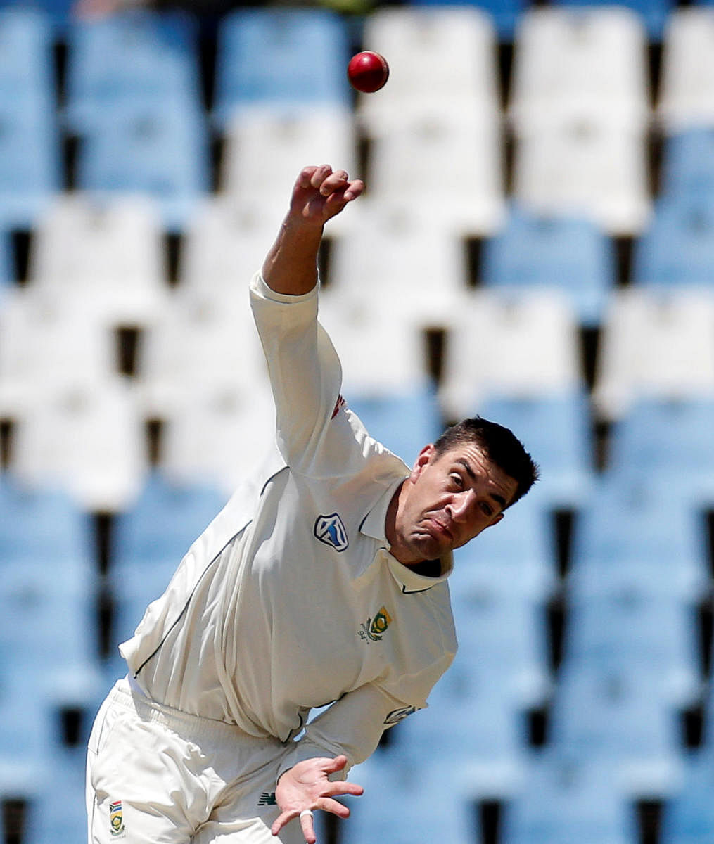 South Africa skipper Faf du Plessis lavished praise on Duanne Olivier (in pic), saying the seamer brings a unique variety to a world-class pace attack.