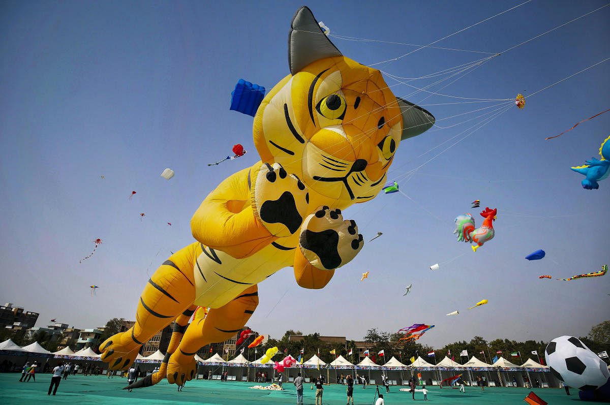 International Kite Festival, Ahmedabad