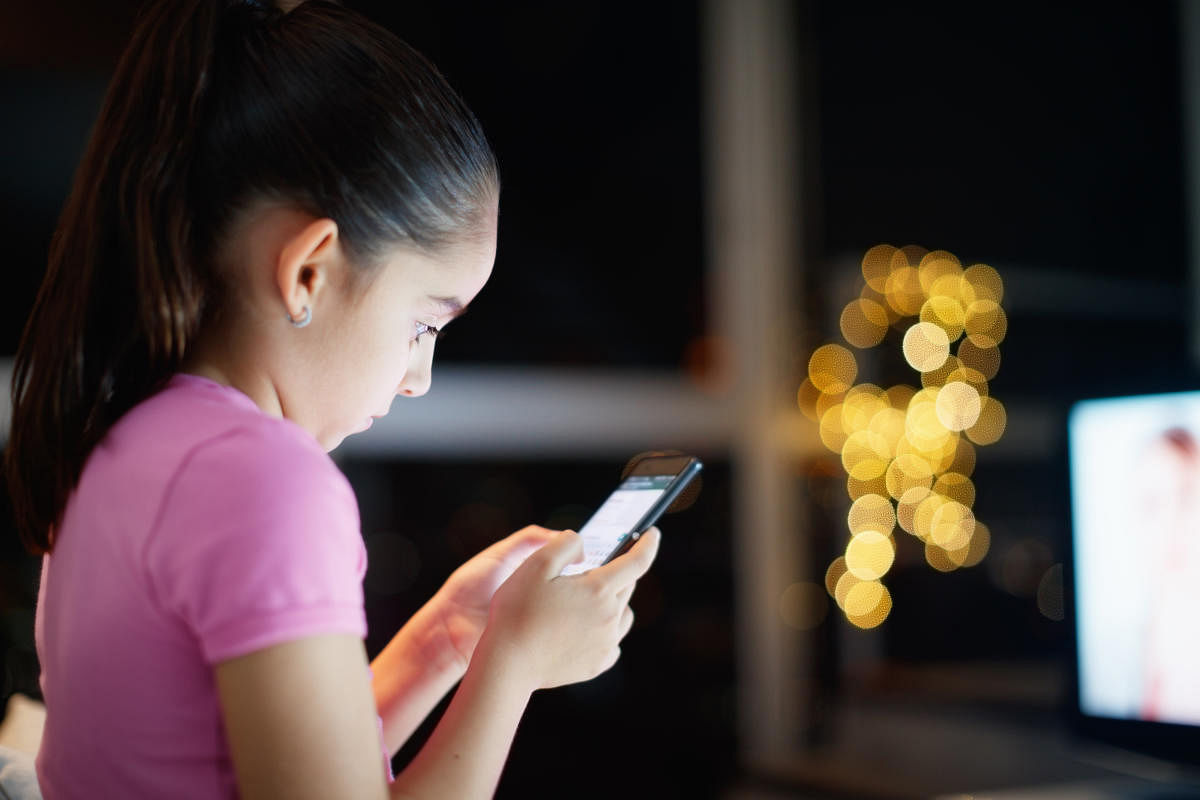 Doctors say that 93 per cent of children between six and 17 have access to smartphones.