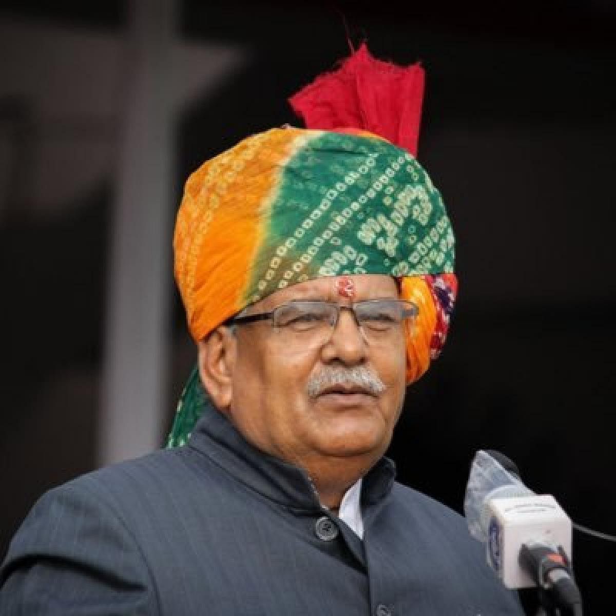 Former Rajasthan home minister and senior BJP legislator Gulab Chand Kataria. (Image courtesy Twitter)