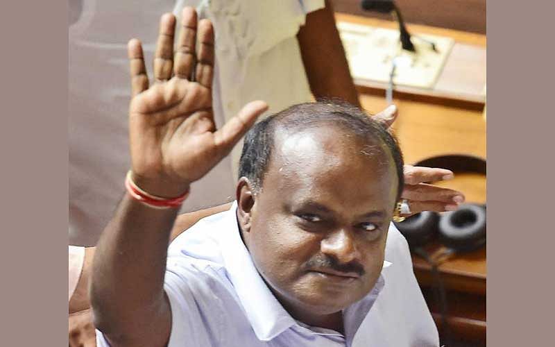 Kumaraswamy has appealed to the party workers not to deface the city by mounting flexes and banners. 