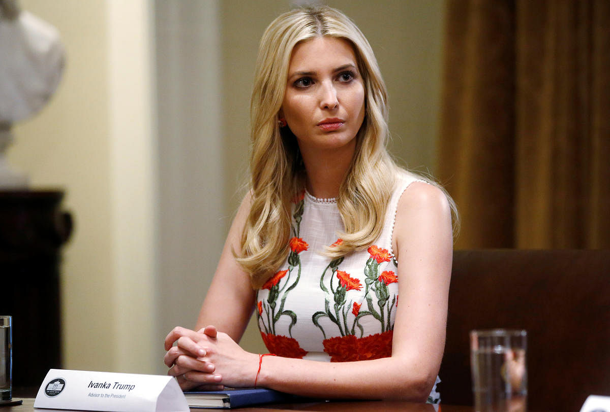 President Donald Trump's eldest daughter and senior advisor Ivanka will help the US to pick the new World Bank president, the White House has said, dismissing media reports that she herself is a key contender for the top position. Reuters file photo