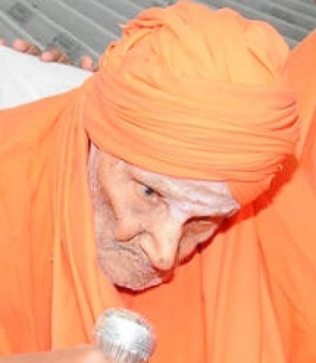 Siddaganga mutt seer Shivakumara Swamiji 