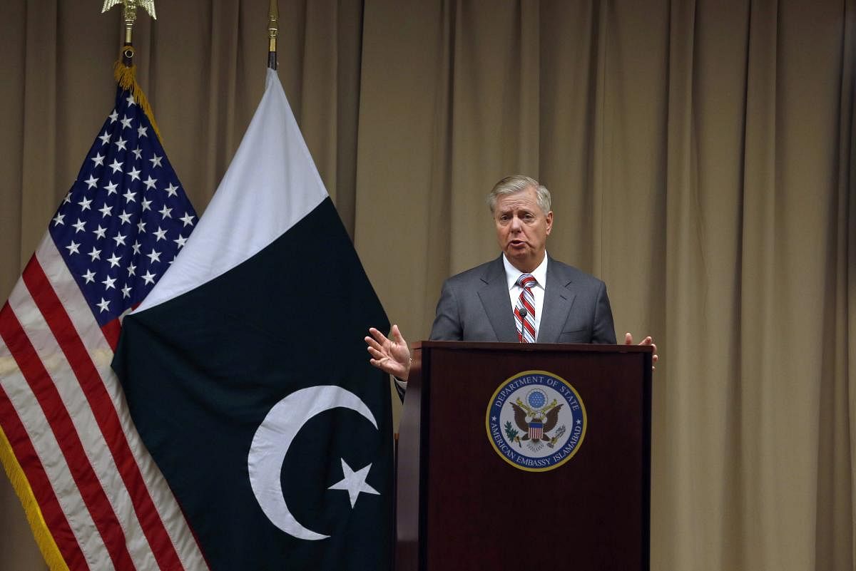 Dawn reported from Washington that official sources said that US Senator Lindsey Graham, who visited Islamabad this week, is believed to have discussed this idea with Pakistani leaders. AP/PTI Photo 