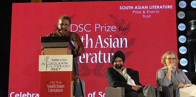 Kannada author Jayant Kaikini was on Friday named the winner of the DSC Prize for South Asian Literature 2018 for his translated work "No Presents Please". Picture courtesy Twitter