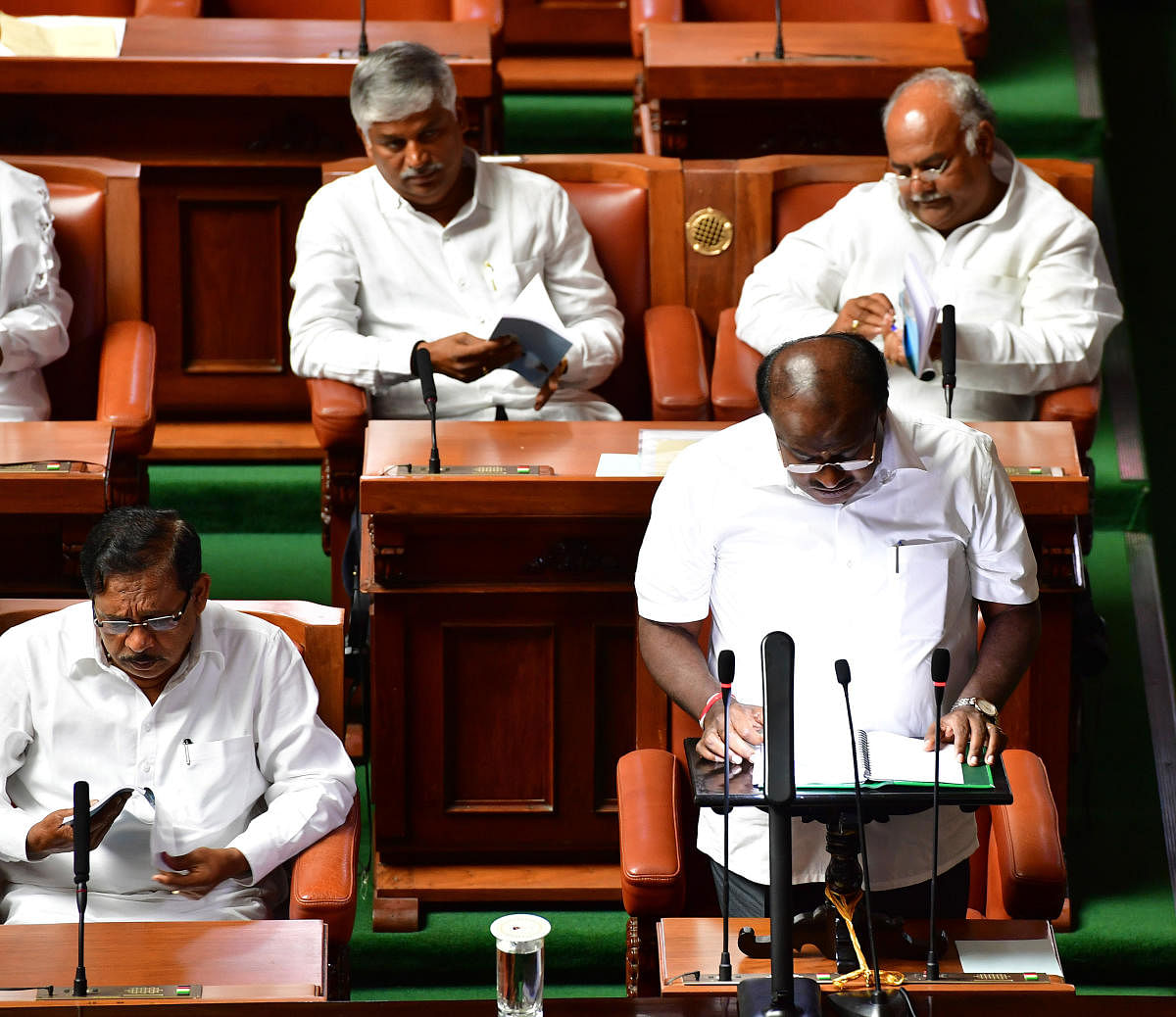 Chief Minister H D Kumaraswamy, who also holds the Finance portfolio, will present the budget proposals for 2019-2020 on February 8. Both Houses will conduct business till February 15, according to an official notification issued on Friday.