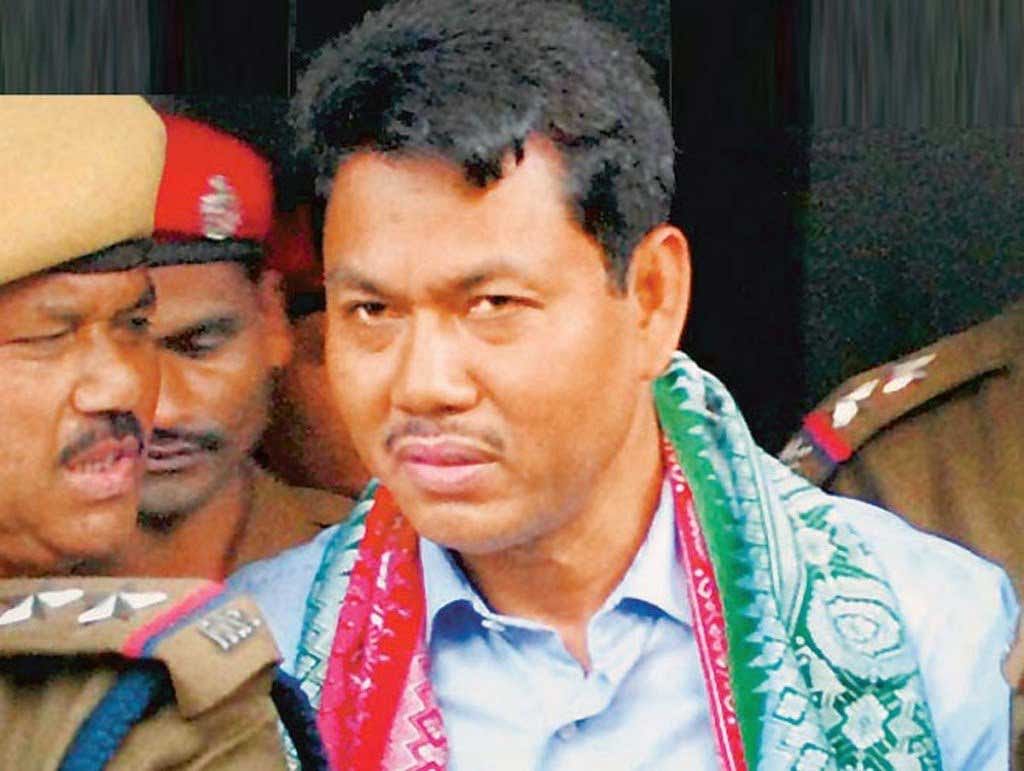 The National Democratic Front of Bodoland (NDFB), a militant group in ceasefire in Assam on Tuesday sought the release of its president Ranjan Daimary from jail, a day after he was convicted for serial bomb blasts in 2008. Picture courtesy Twitter