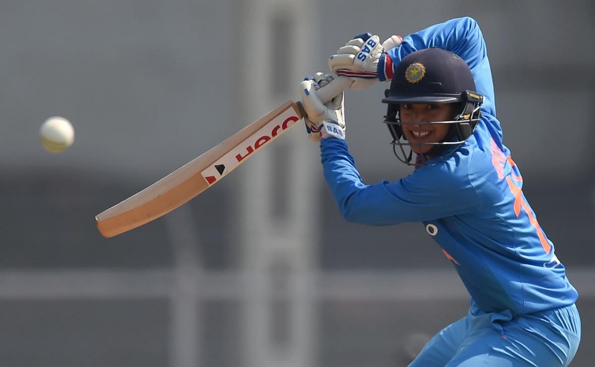 ELEGANT: The in-form Smriti Mandhana struck an unbeaten 90 in India's eight-wicket victory over New Zealand in the second ODI on Tuesdat at Mount Maunganui. AFP File Photo