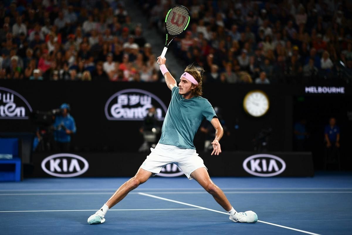 Stefanos Tsitsipas, who stunned the world by beating great Roger Federer, needs to post such wins consistently to show he's ready to take over the baton. AFP