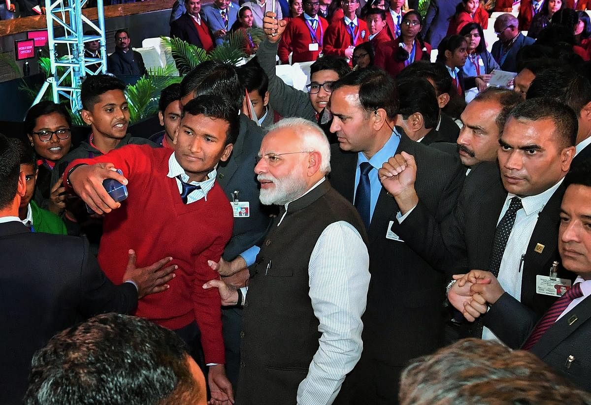 Prime Minister Narendra Modi on Tuesday expressed concern over students suffering from depression, asking parents not to hesitate in consulting professional counsellors if they observe any such symptoms in their wards.