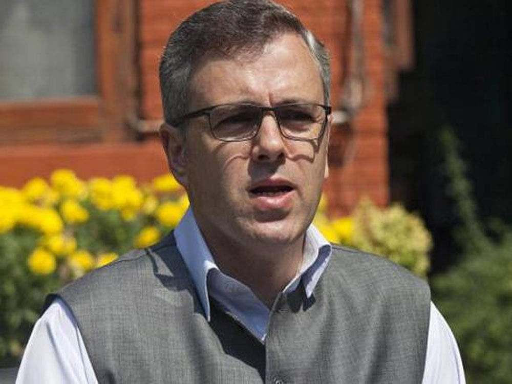 Former Chief Minister of Jammu and Kashmir Omar Abdullah. File photo