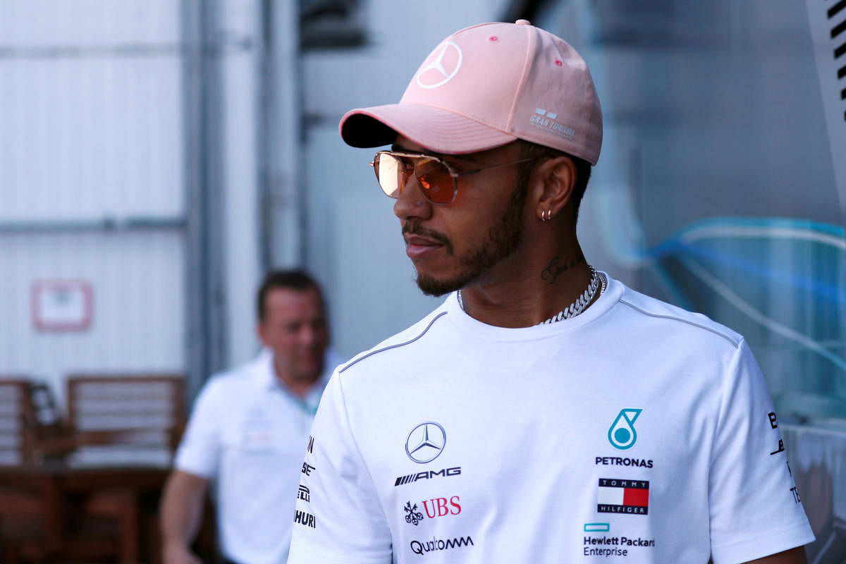 Mercedes' Lewis Hamilton (REUTERS/Bernadett Szabo)