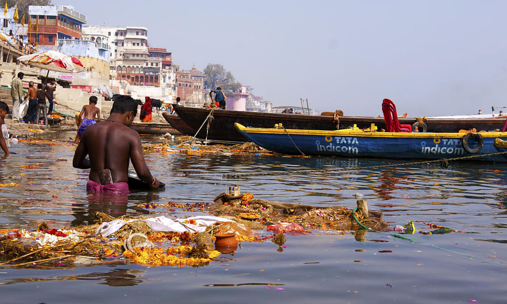 The Ganga Action Plan was launched in Varanasi on June 14, 1986, to reduce the pollution load on Ganga. (PTI File Photo)