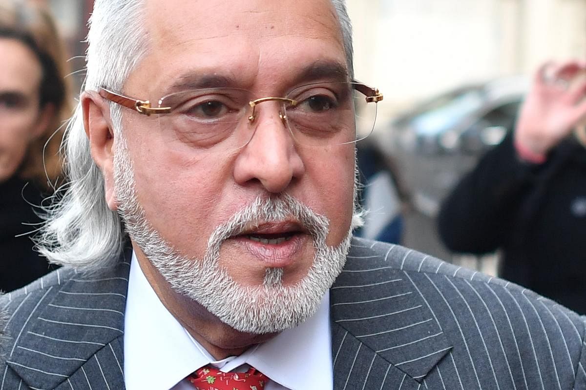 Liquor baron Vijay Mallya arrives to attend a hearing at Westminster Magistrates Court in central London on December 10, 2018. (AFP)