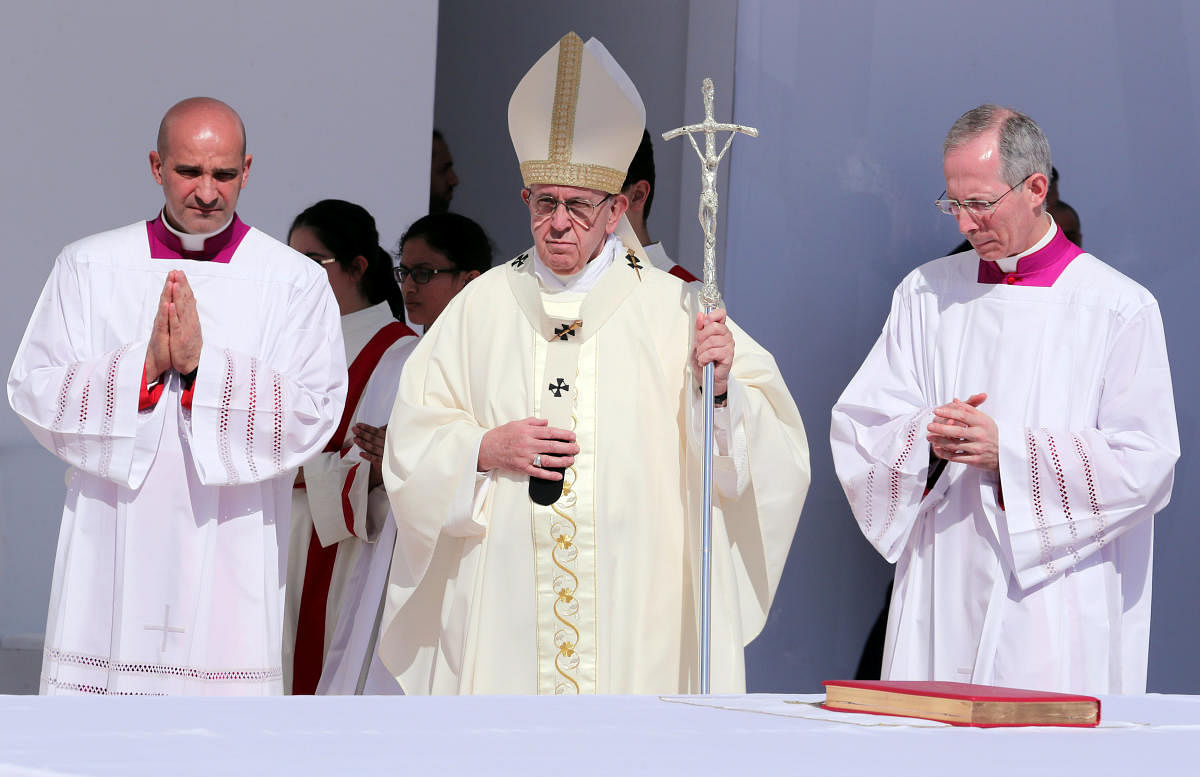 Pope Francis's public admission that priests have used nuns as "sexual slaves" -- and may still be doing so -- marks a new chapter in the abuse crisis rocking the Catholic church. (Reuters Photo)