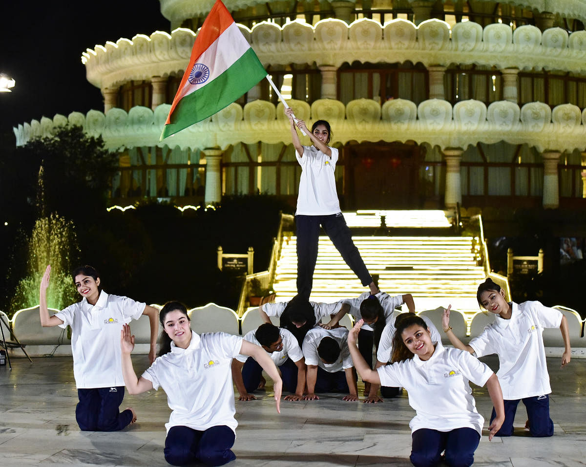 A cultural performance by 42 youngsters who were victims of communal violence.