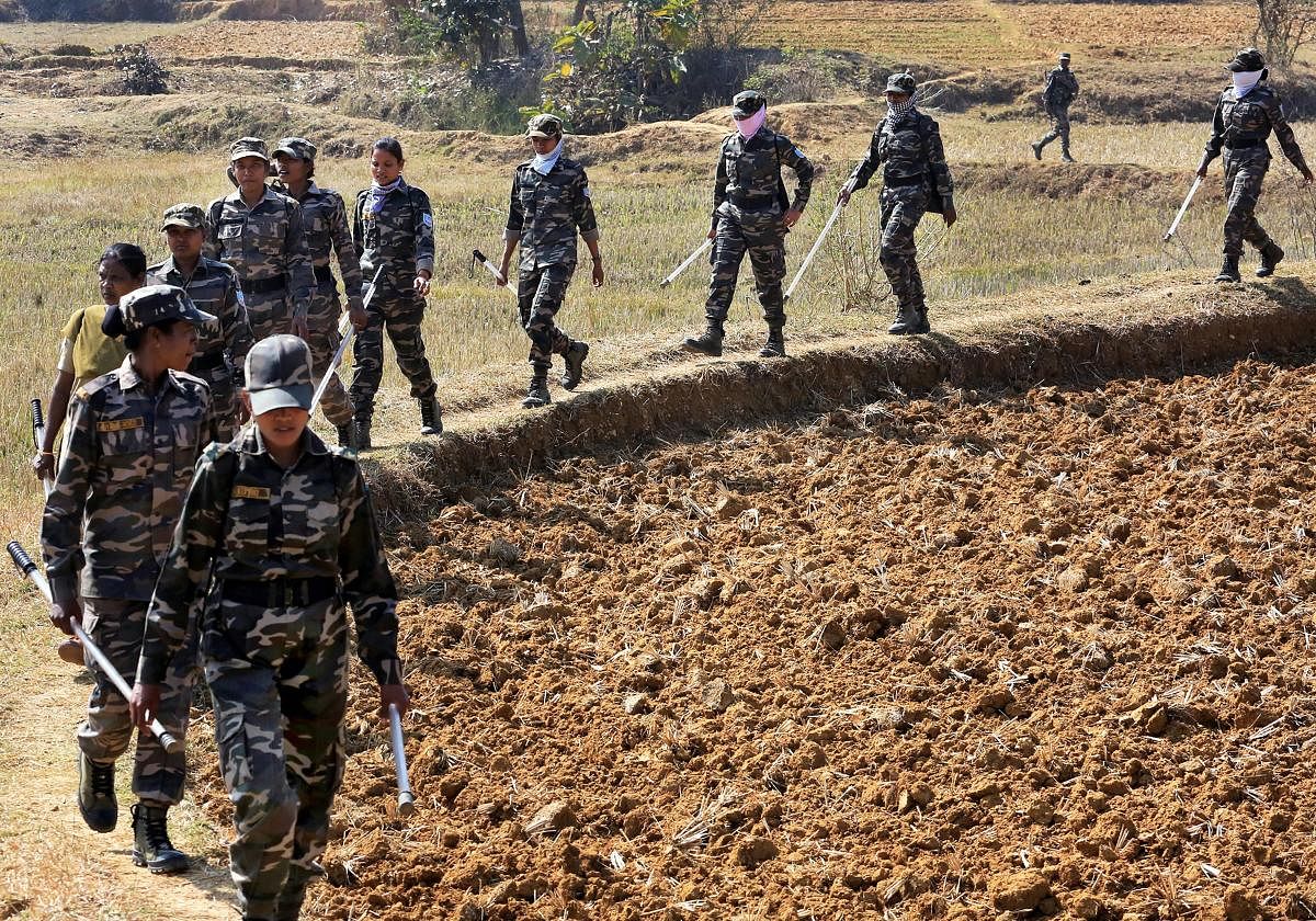 So far, the bodies of 10 Naxals along with 11 weapons have been recovered from the spot. (PTI File Photo)