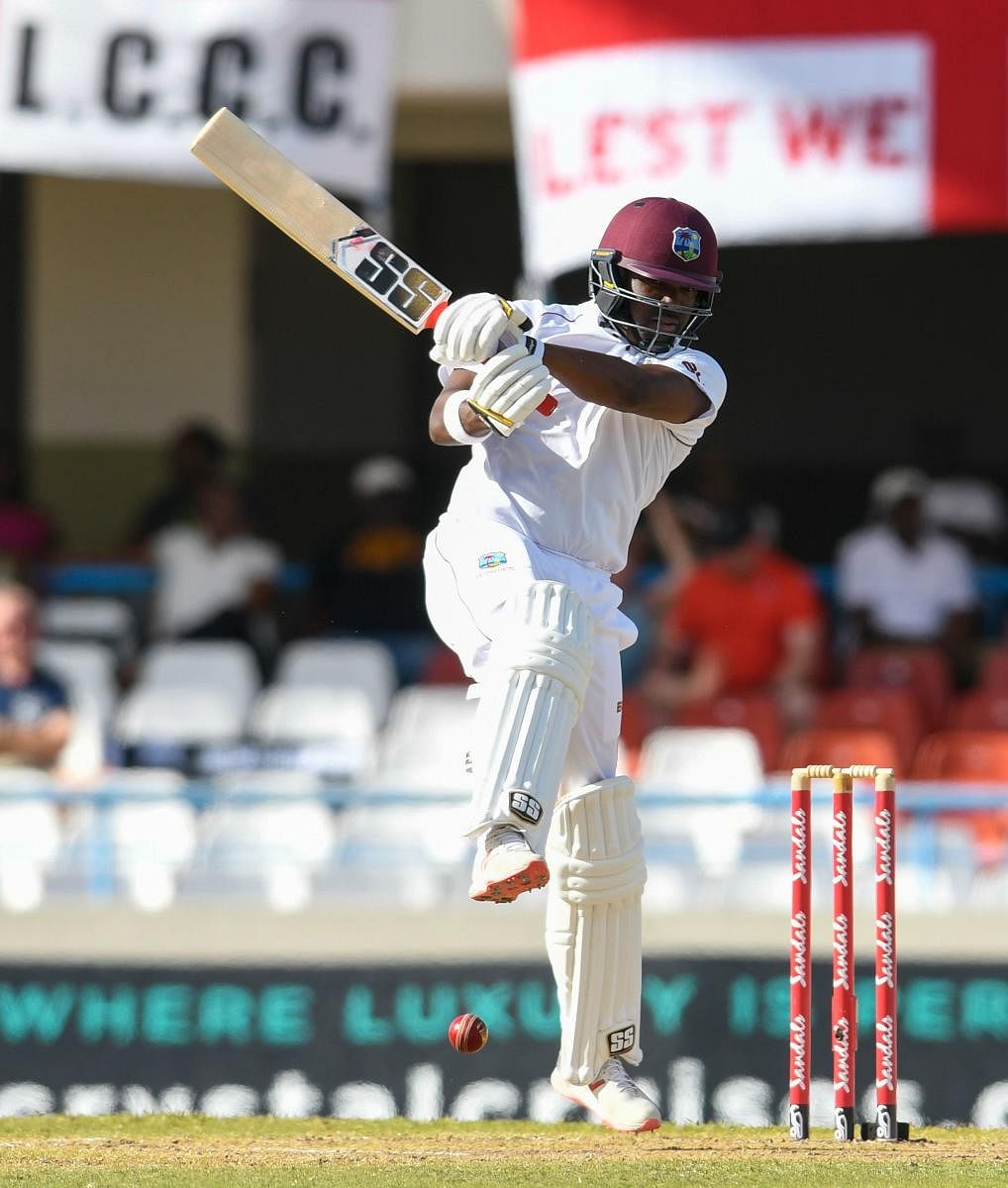 West Indies Darren Bravo batted for four hours for his unbeaten 33, thwarting everything England threw at him with a dead bat to put his side in a commanding position. AFP