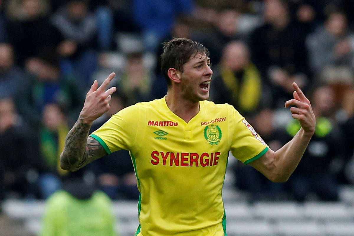 Emiliano Sala was a near unknown entity in his home country Argentina but a popular name in France, a country where he honed his skills as a footballer. REUTERS 