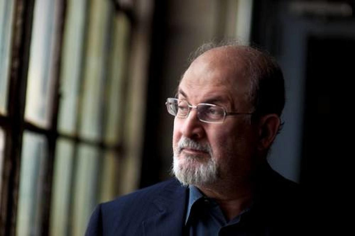 After decades spent in the shadow of a death sentence pronounced by Ayatollah Ruhollah Khomeini, Salman Rushdie is quietly defiant. FIle photo