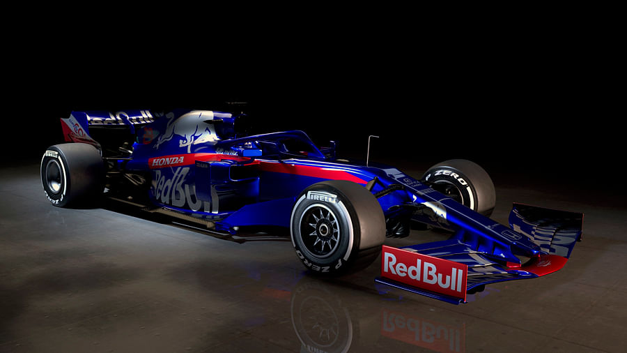 The Scuderia Toro Rosso STR14 car. Picture credit: Scuderia Toro Rosso