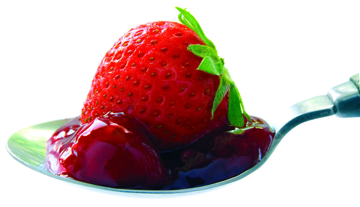 Indulge in lots of berries this Valentine's Day.