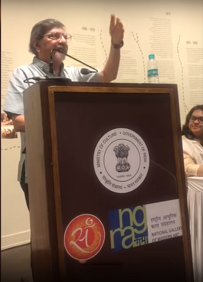Amol Palekar says he was hurt and shocked at how he was treated at this art gallery event in Mumbai.