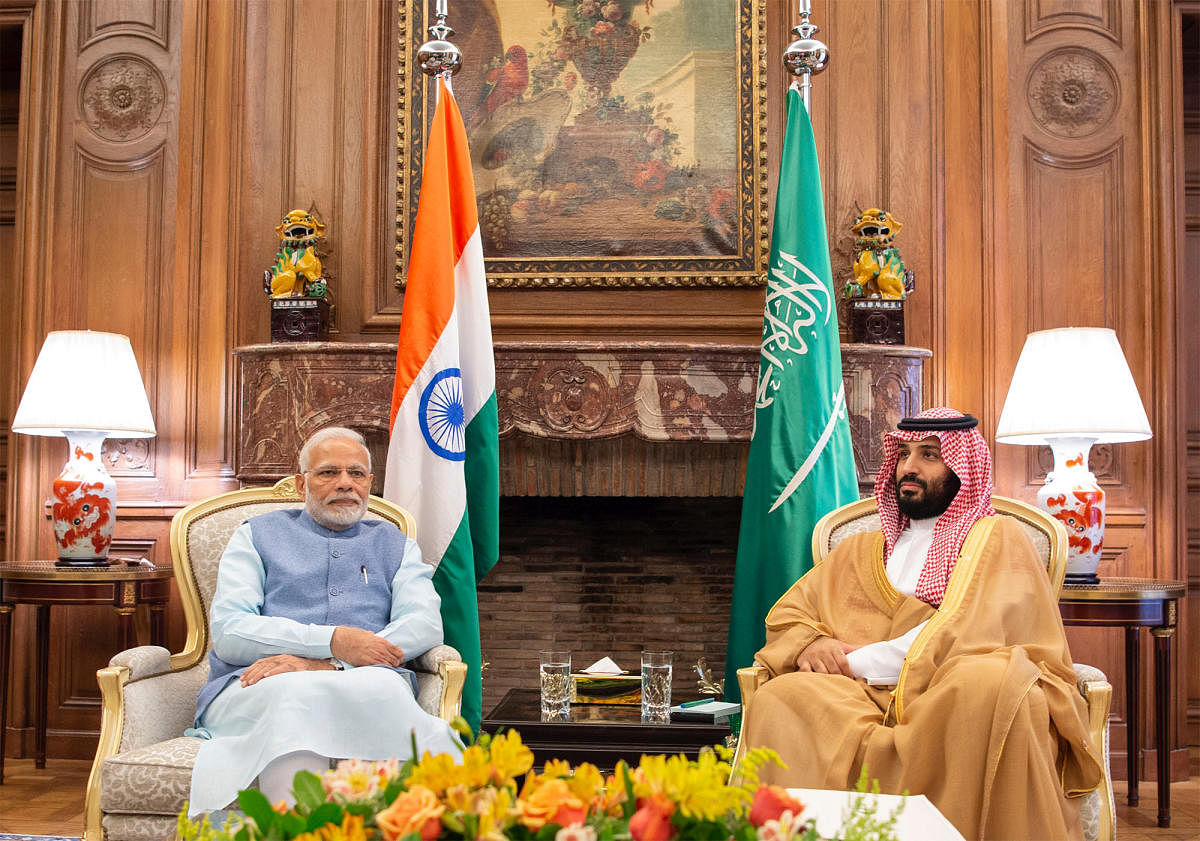 Prime Minister will call upon Saudi Arabian crown prince to help keep energy prices stabilised for India. He is also likely to raise the pitch for abolishing the “Asian Premium” on energy exports by the OPEC nations to India, China and other nations in Asia. Reuters file photo.