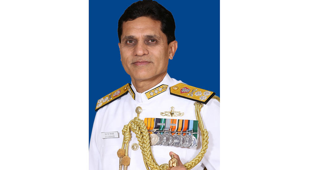 Vice Admiral SN Ghormade. 