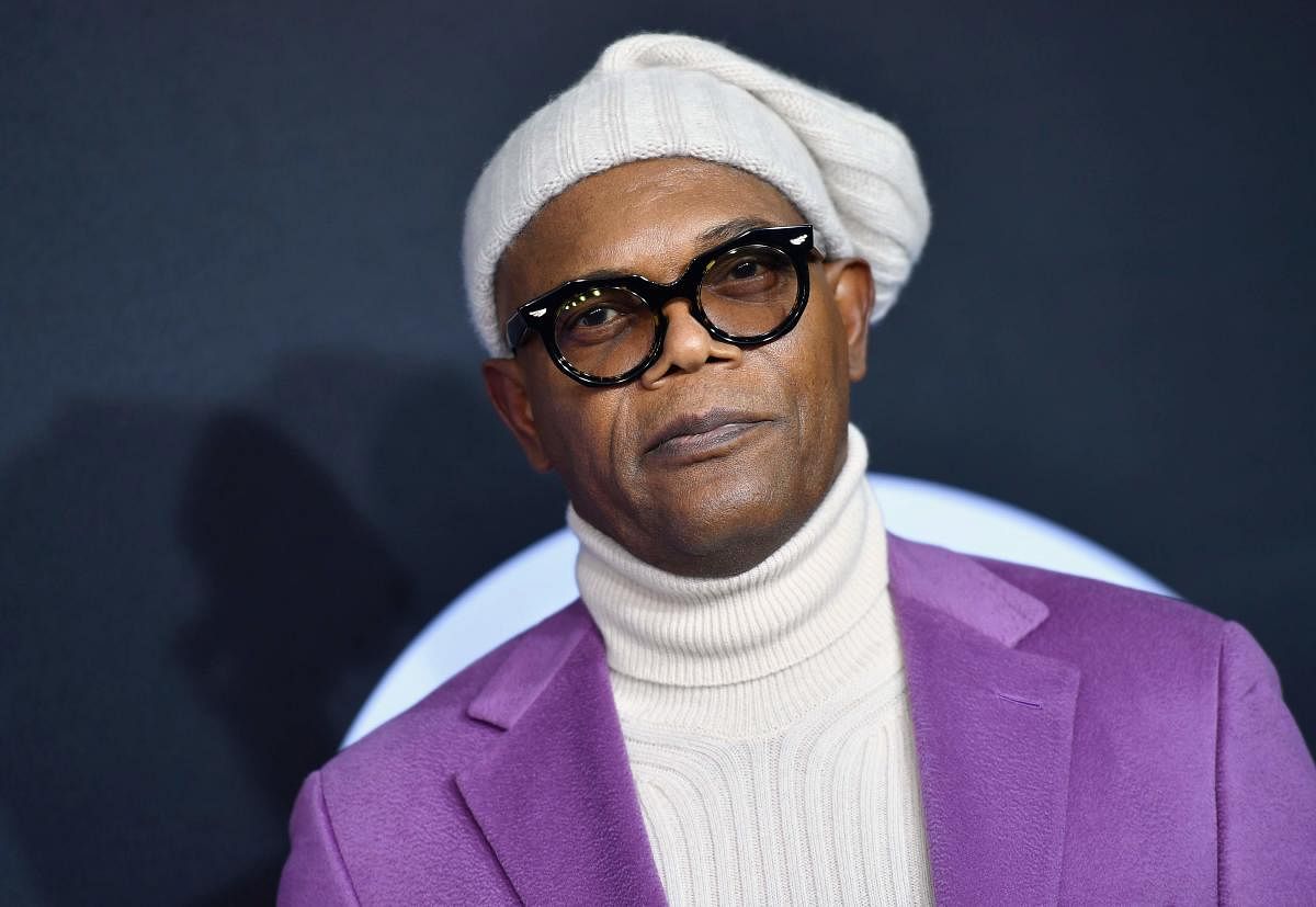 Samuel L Jackson was recently seen in "Glass" and is reprising his role of Nick Fury in "Captain Marvel", which is out next month. AFP file photo.