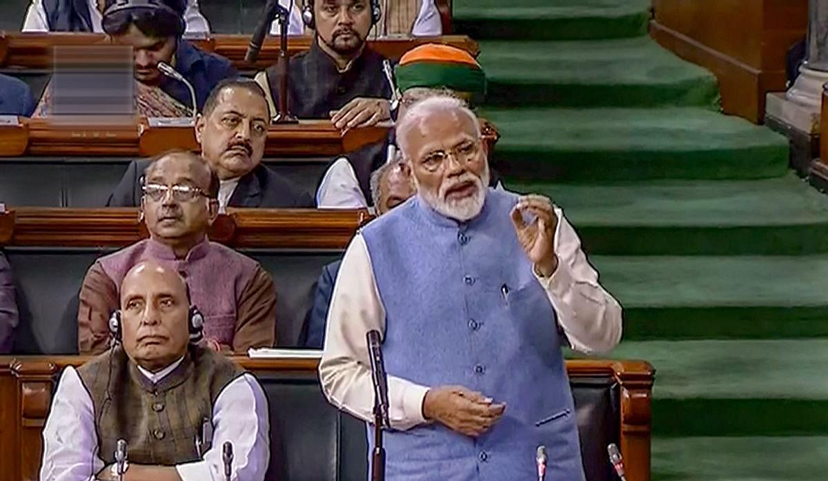 In his speech which was a kind of valedictory address on the last day of the last Session of 16th Lok Sabha, Modi, a first time Member of Parliament (MP), also heaped praises on the Lok Sabha speaker Sumitra Mahajan and senior members of the House including Congress leader Mallikarjun Kharge and Samajwadi Party supremo Mulayam Singh Yadav.