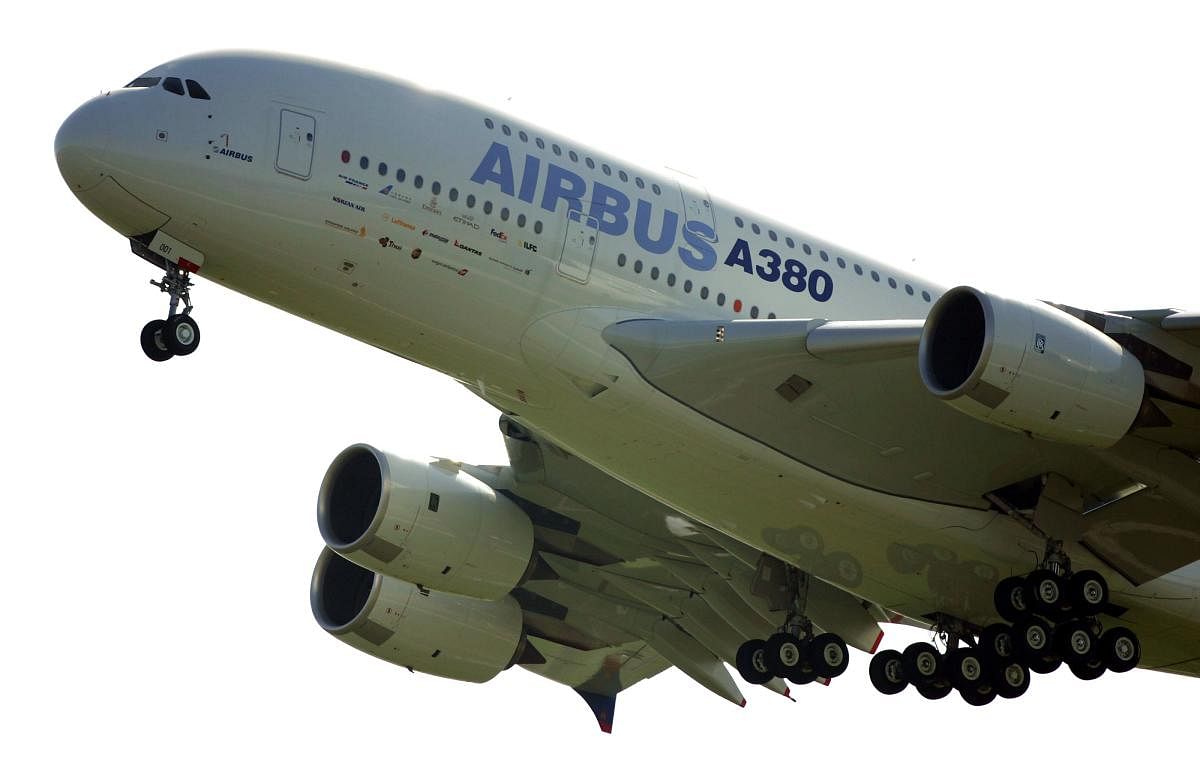 European aerospace giant Airbus said on February 14, 2019 it would end production of the A380 superjumbo, the double-decker jet which earned plaudits from passengers but failed to win over enough airlines to justify its massive costs. AFP file photo.