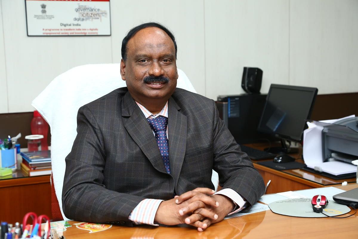 ITI Chairman and Managing Director K Alagesan