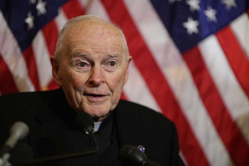 McCarrick, 88, who resigned from the Vatican's College of Cardinals in July, is the first cardinal ever to be defrocked for sex abuse. (AFP File Photo)