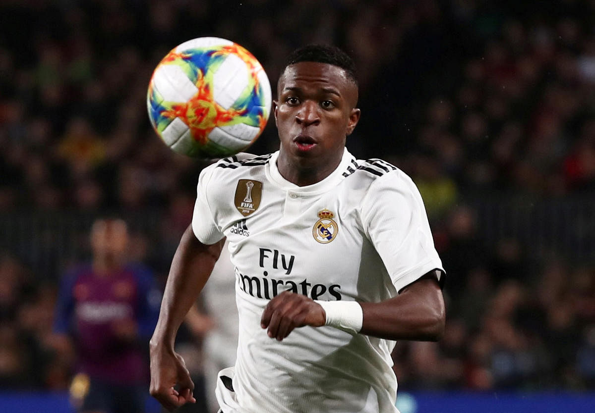 Vinicius Junior has made rapid improvements to become a key player for Real Madrid. Reuters