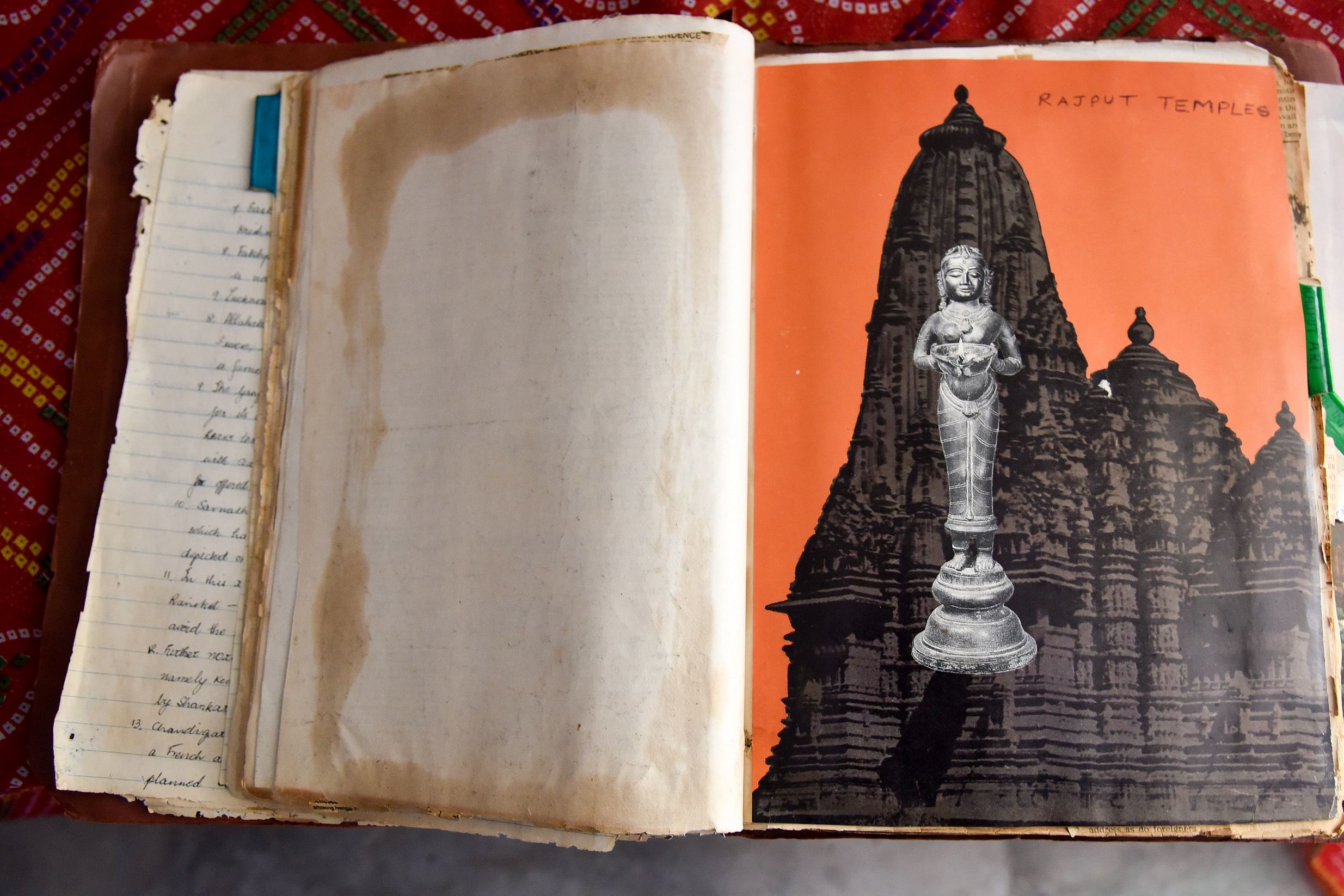 Heera’s other hobby is collecting pictures of temples across India and other countries.