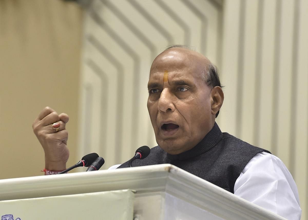 The Home Minister claimed that the neighbouring country backed the attack after finding out that the terrorists have become frustrated in the wake of the successful operations by the Indian forces in the past five years. (PTI File Photo)