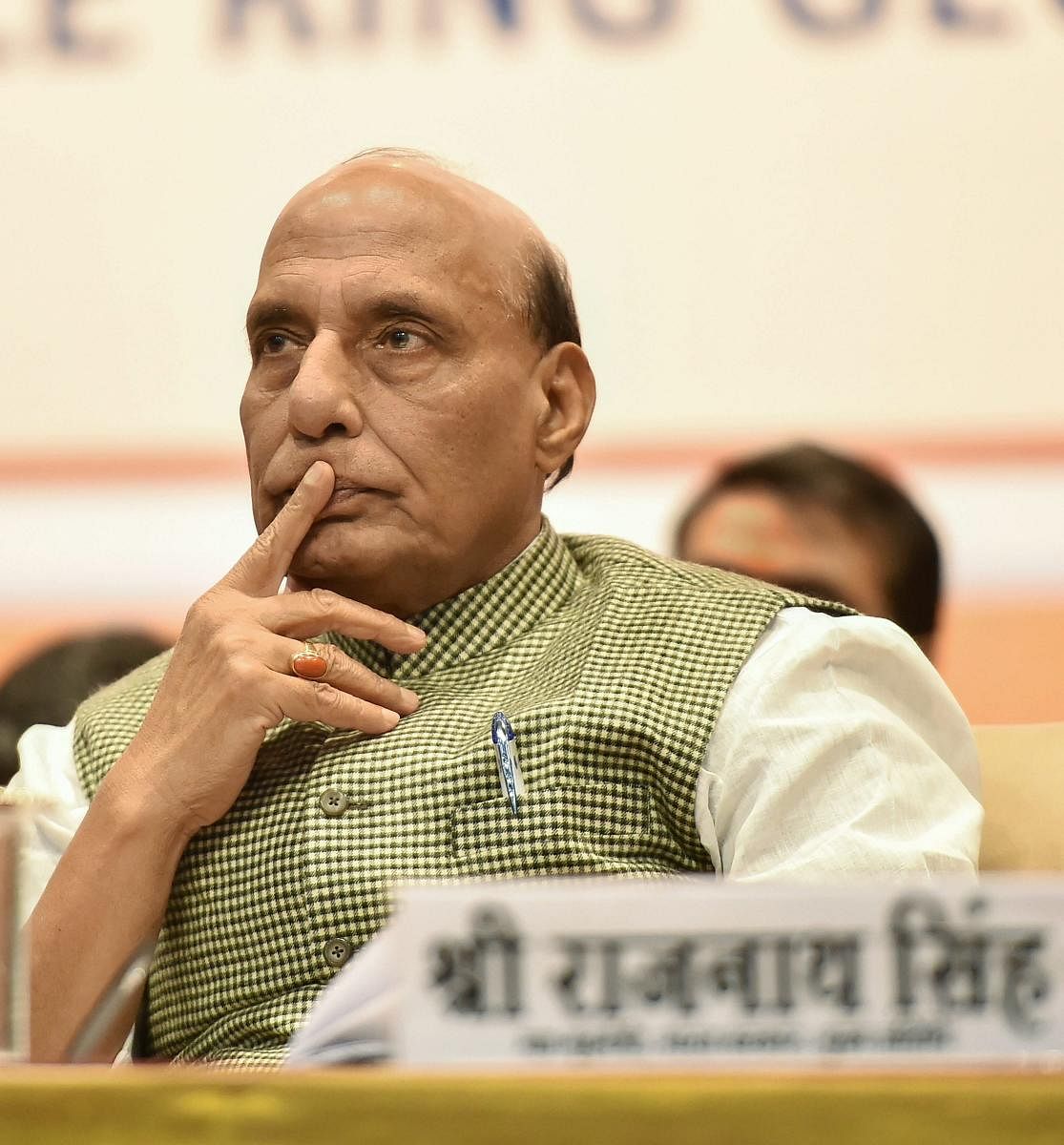 During the meeting, the home minister was briefed about the prevailing security situation in Jammu and Kashmir, including along the Indo-Pak border, a home ministry official said. PTI file photo.