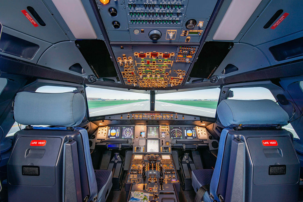 The A320 simulator by Airbus