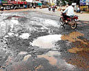 Filling potholes takes BBMP four years