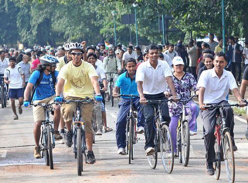 In an effort to expand its Rent-A-Cycle initiative, Kerberon Automations has submitted a report to the BBMP and is awaiting its response. DH File Photo For Representation Purpose Only