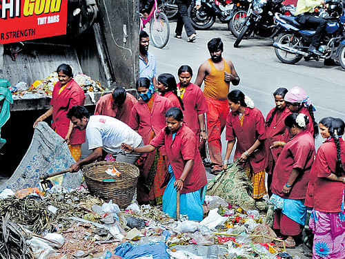 Garbage collection. DH file photo