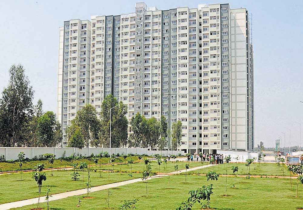 BDA is also planning to adopt a new policy to start bulk  allotment of flats. This comes with the increasing number of inquiries from many government organisations, banks and communities. DH file photo