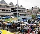 NO TAKERS? The City market complex constructed by BBMP. DH Photo